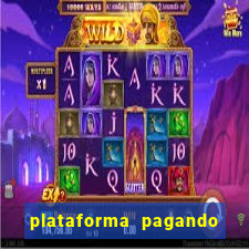 plataforma pagando bonus no cadastro